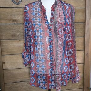 Kut From The Kloth Sheer Blouse